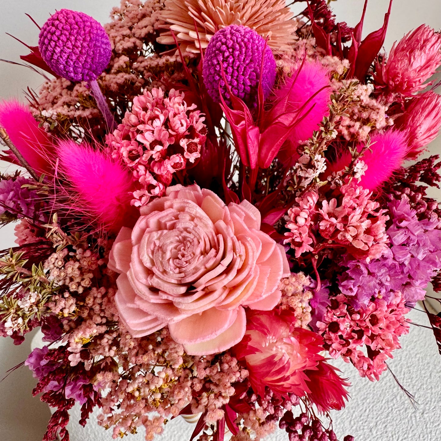 The 'Pink Popsicle' flower posy