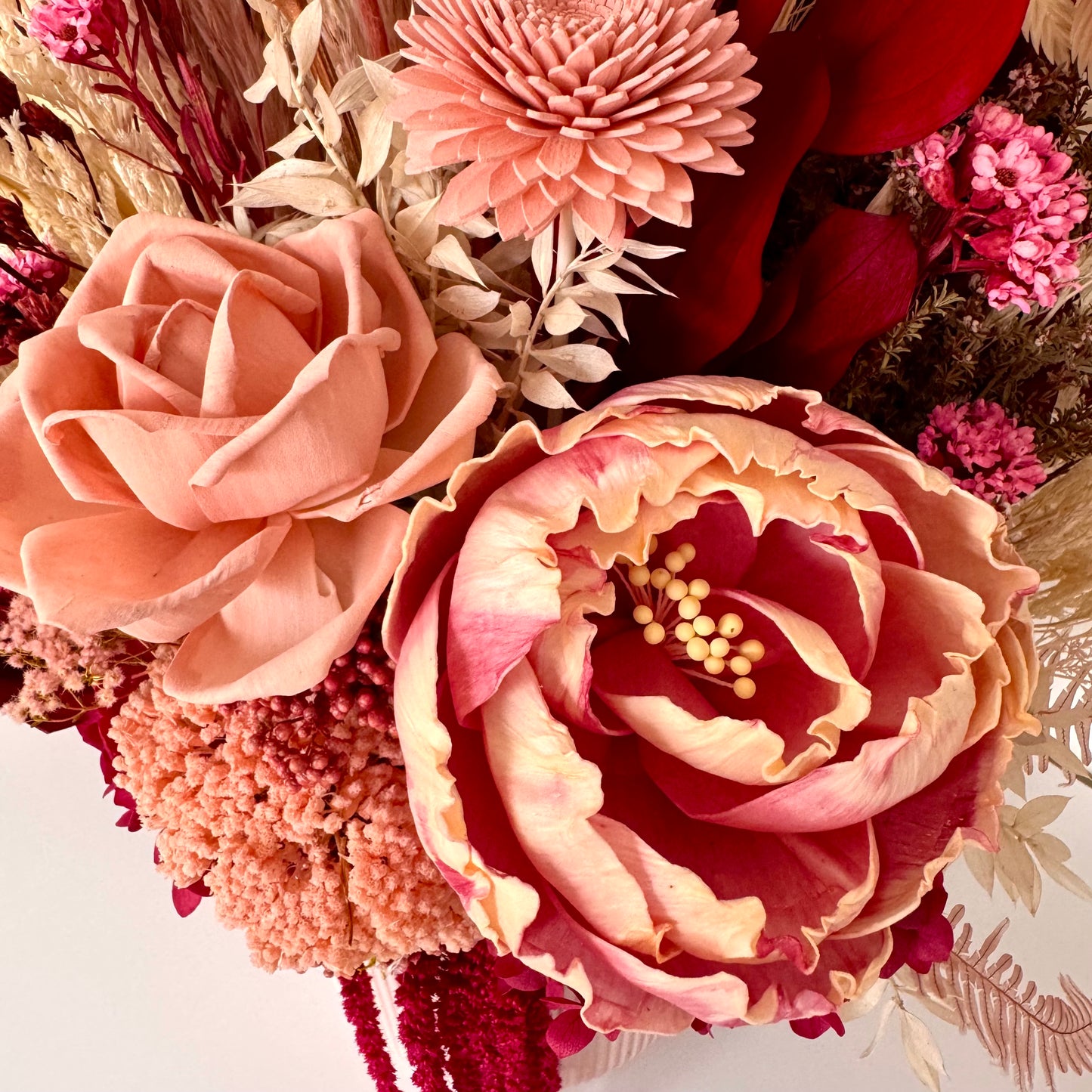 The 'Pink Peony' flower arrangement