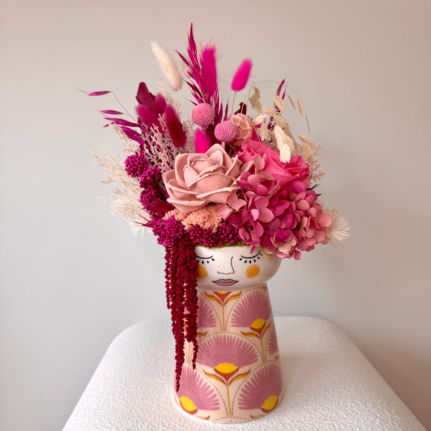 Chintz Doll - small 'Pink'