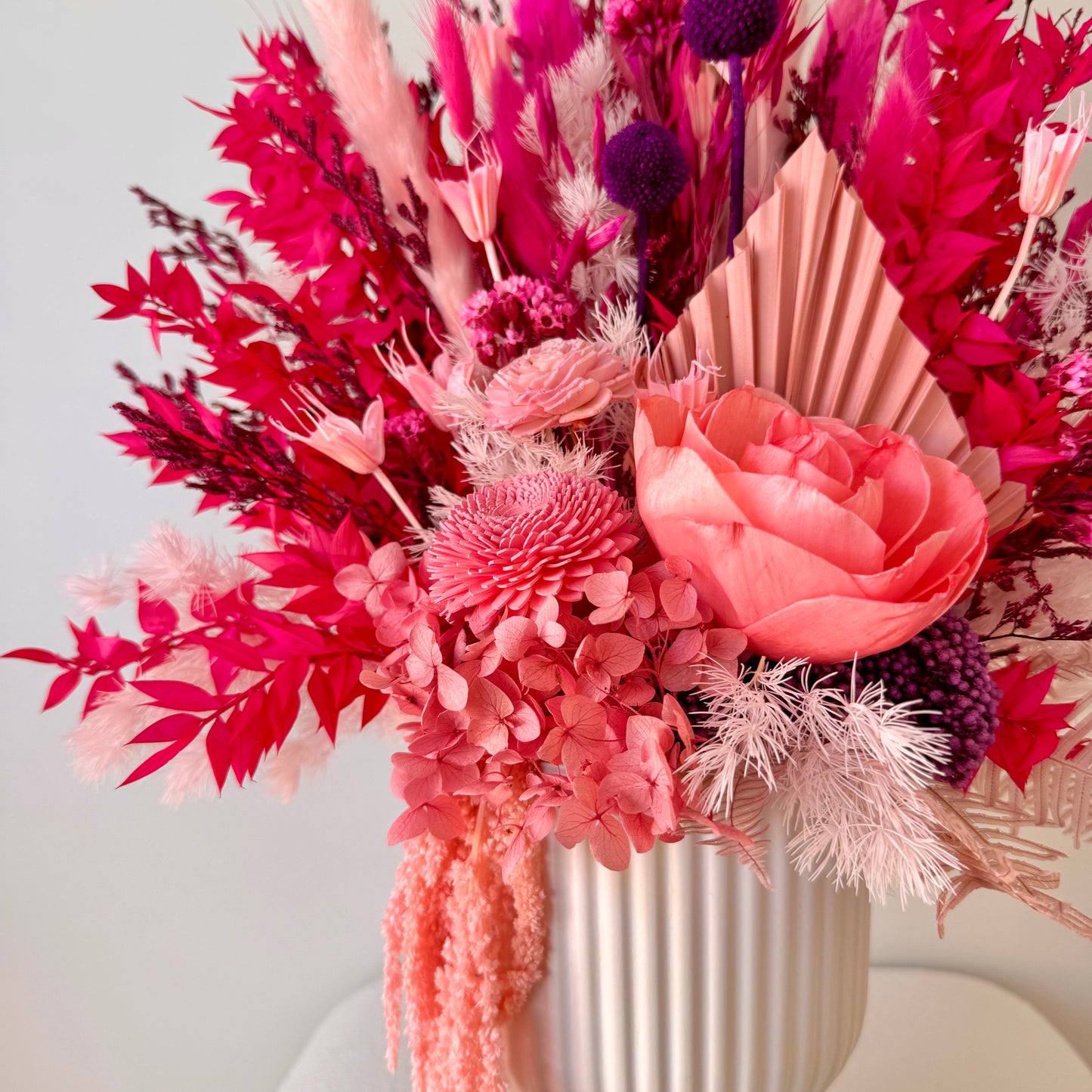 The ' Think Pink' flower arrangement