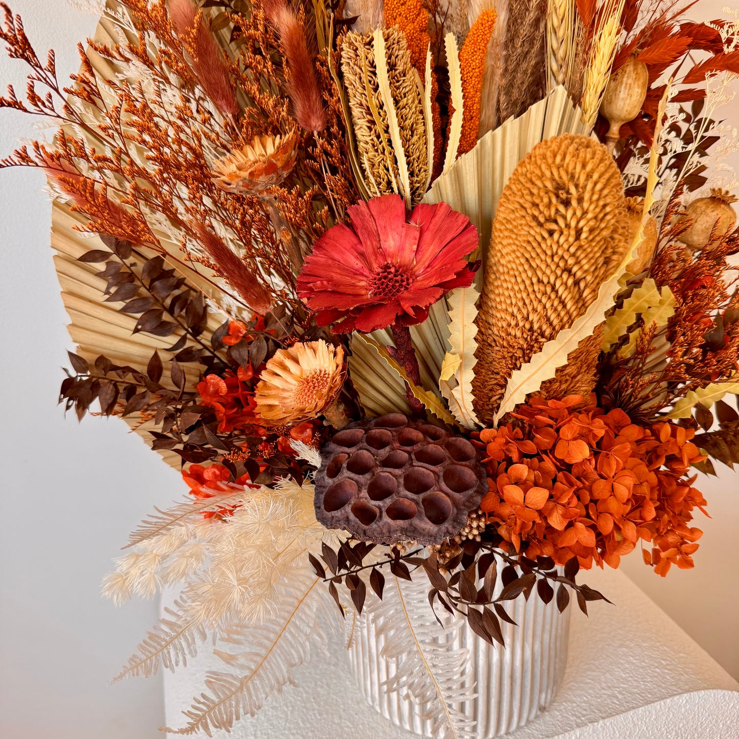 The 'Autumn' flower arrangement