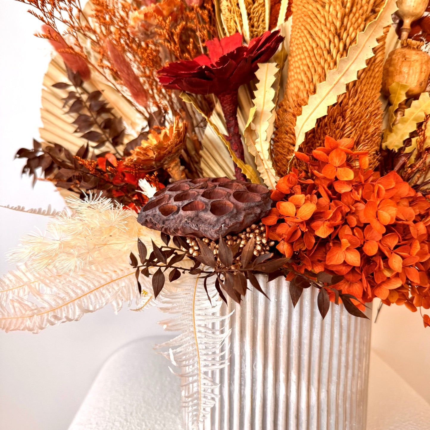 The 'Autumn' flower arrangement