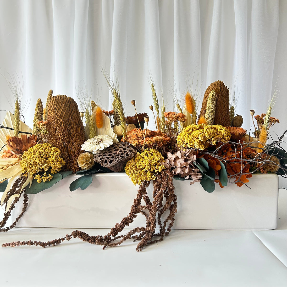 ‘The Stockman’ preserved floral arrangement