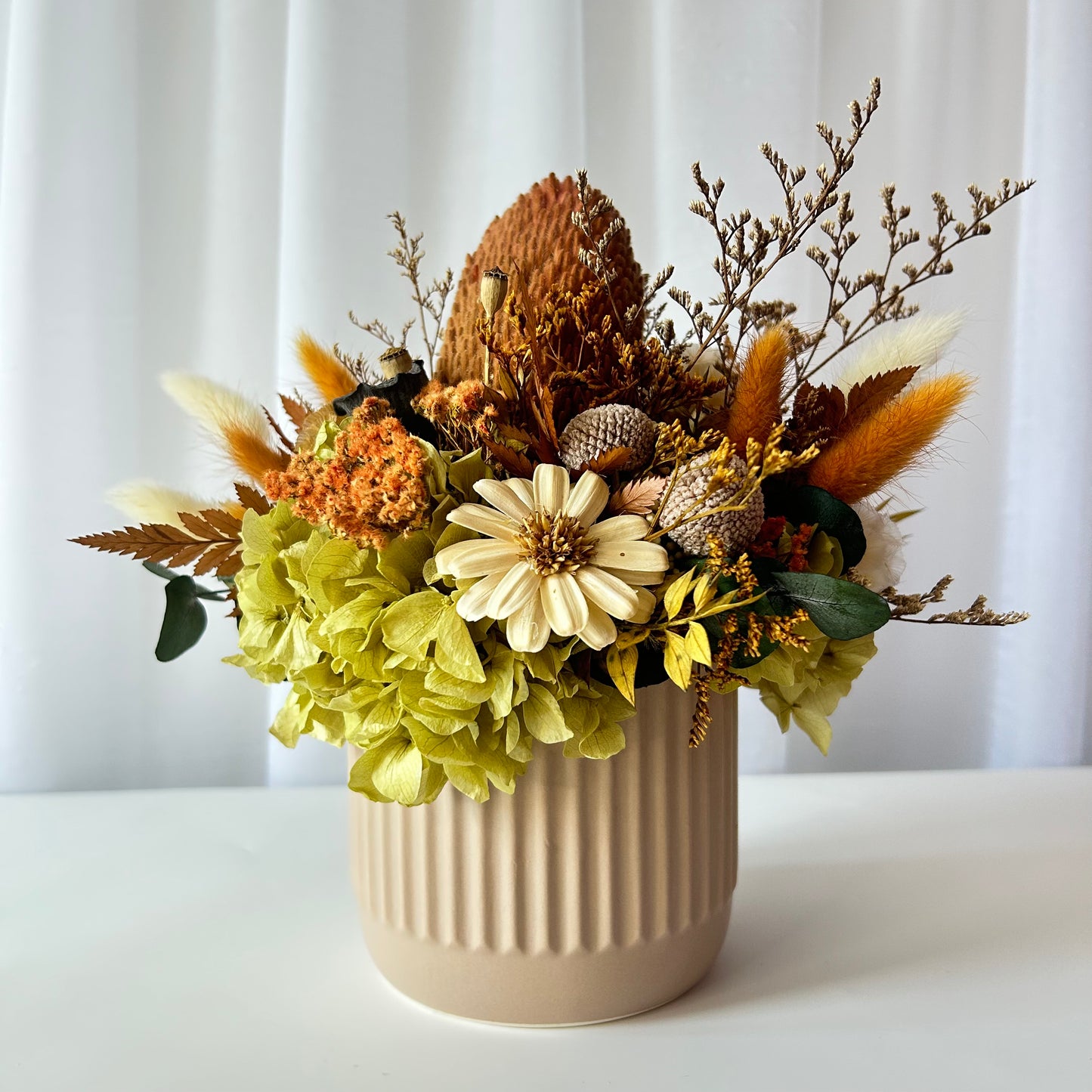 ‘The Homestead’ preserved floral arrangement