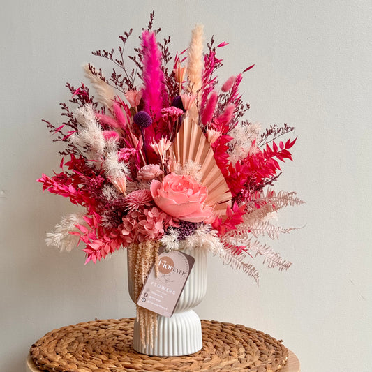 'Think Pink' flower arrangement