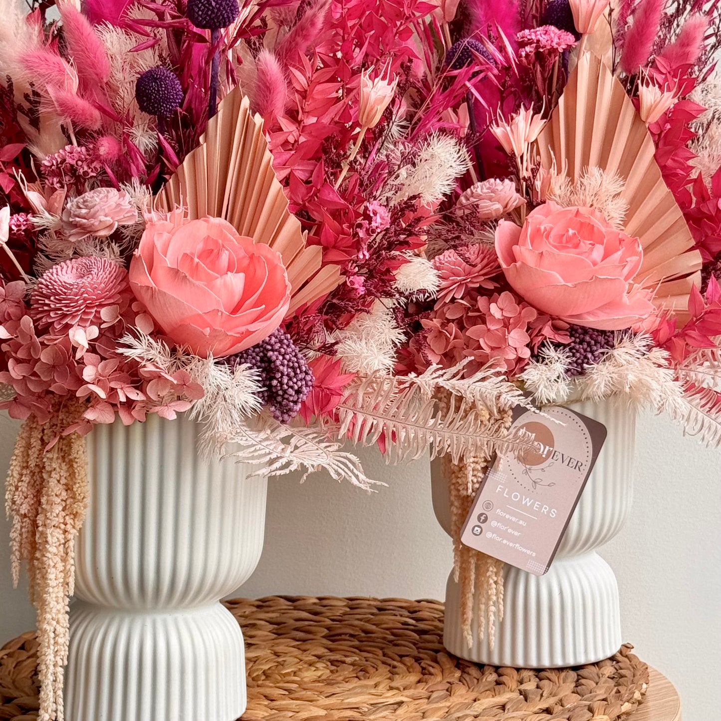 'Think Pink' flower arrangement