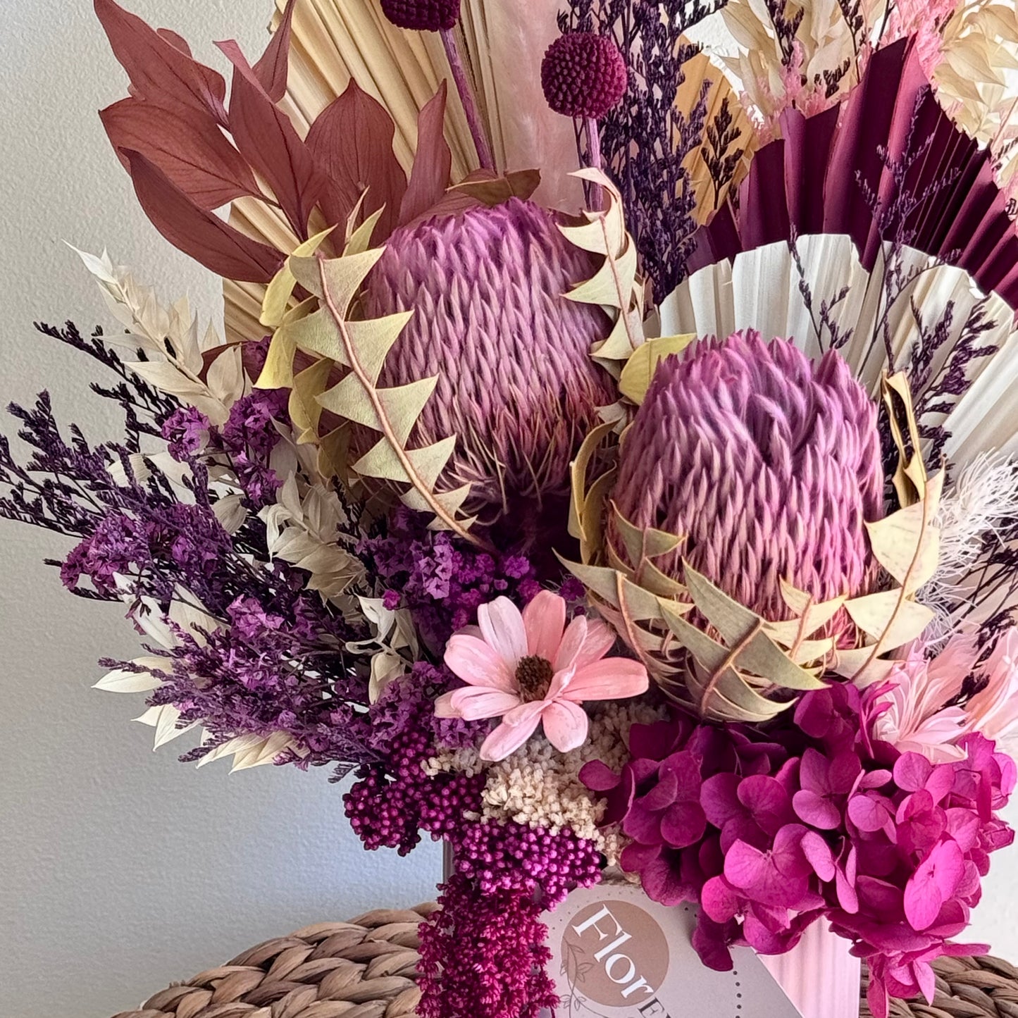 'Velvet' flower arrangement