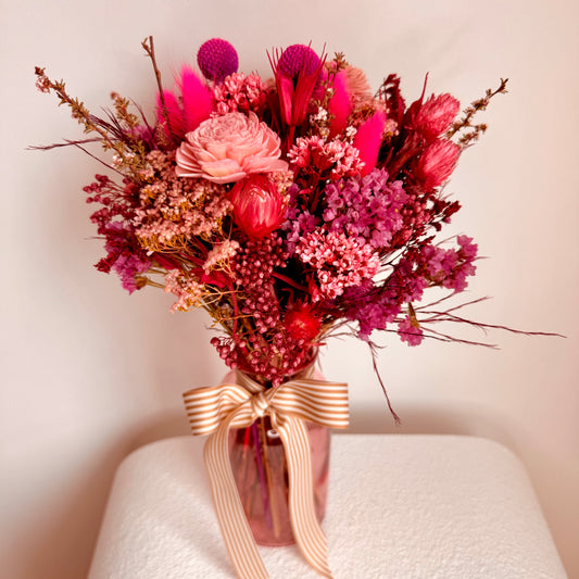 The 'Pink Popsicle' flower posy