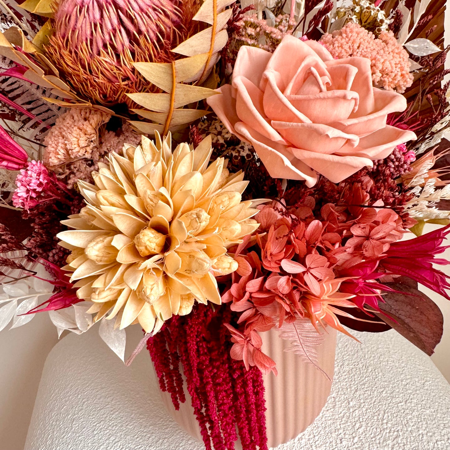 The 'Blush' flower arrangement