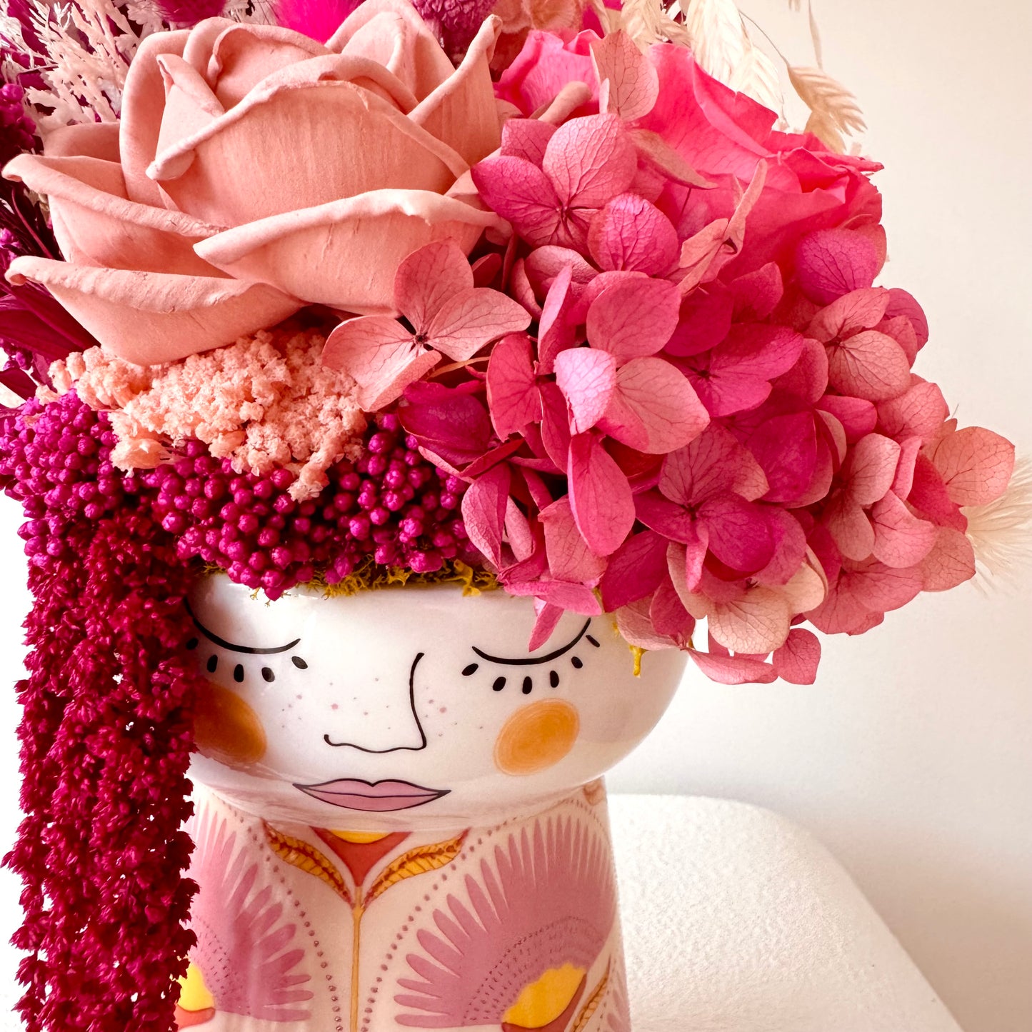 Chintz Doll - small 'Pink'