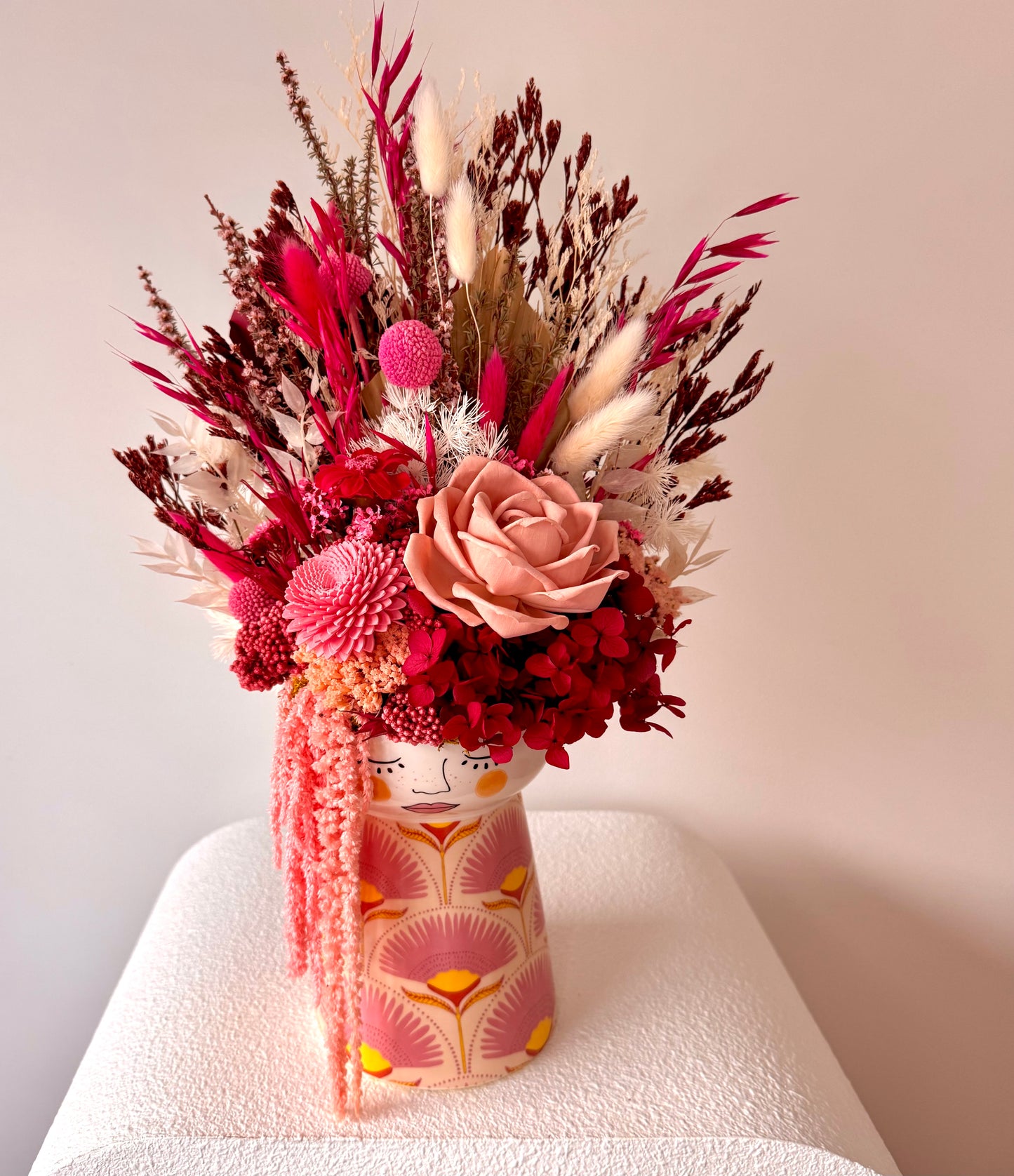 Chintz Doll - small v2.0 'Pink'