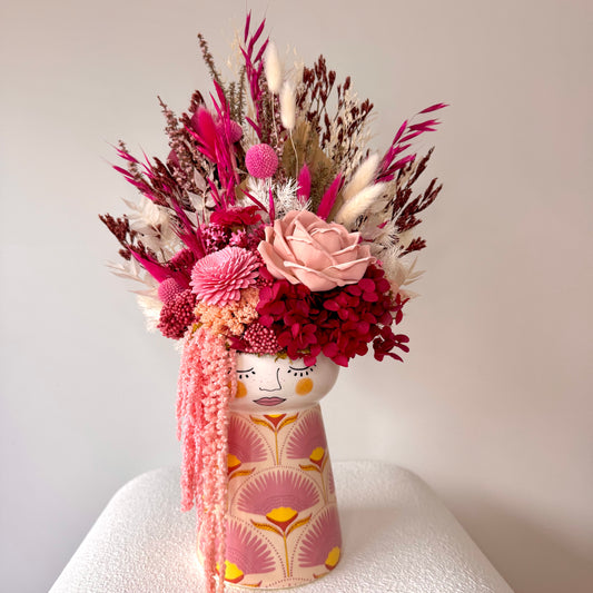 Chintz Doll - small v2.0 'Pink'