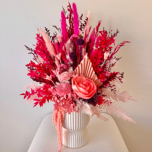 The ' Think Pink' flower arrangement