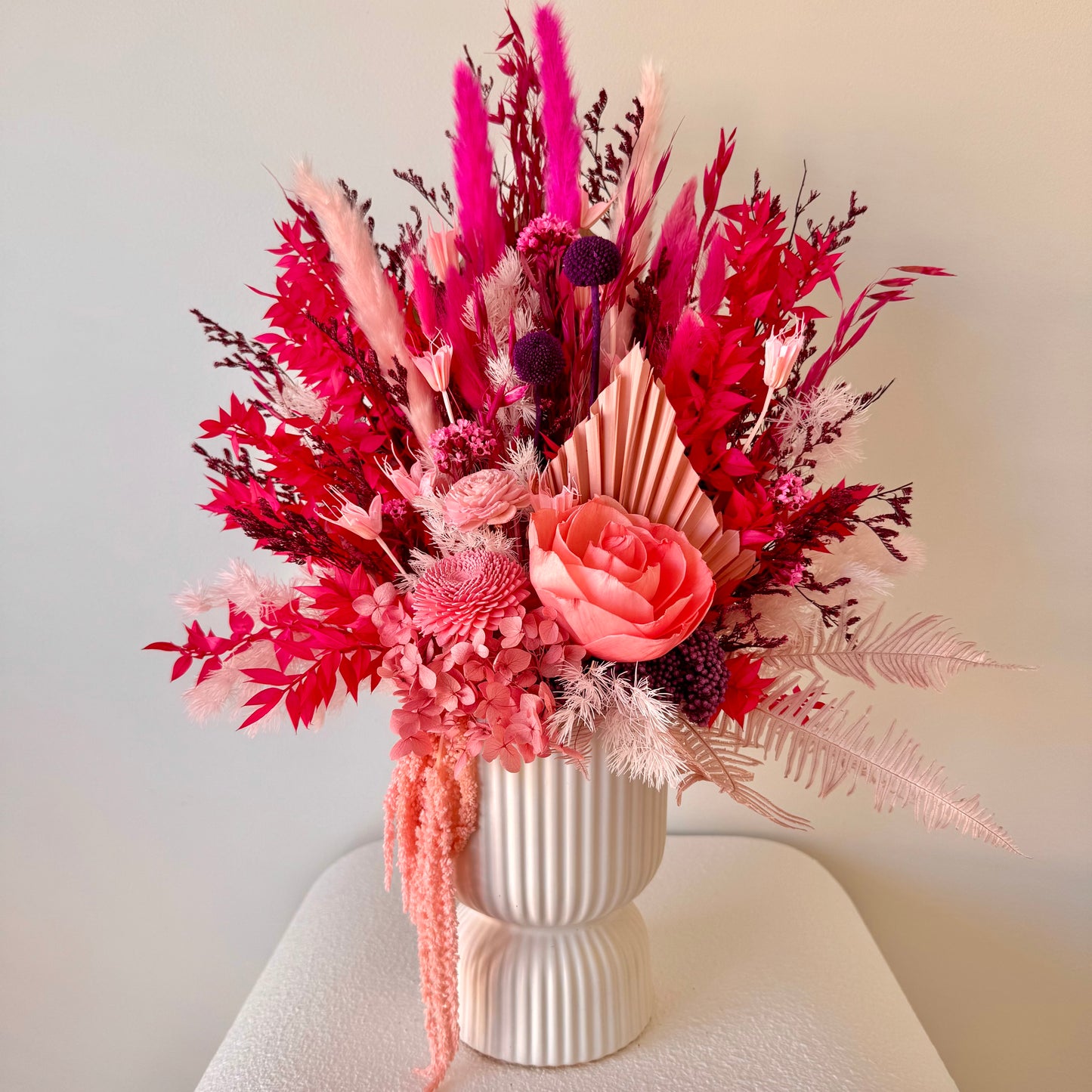 The ' Think Pink' flower arrangement