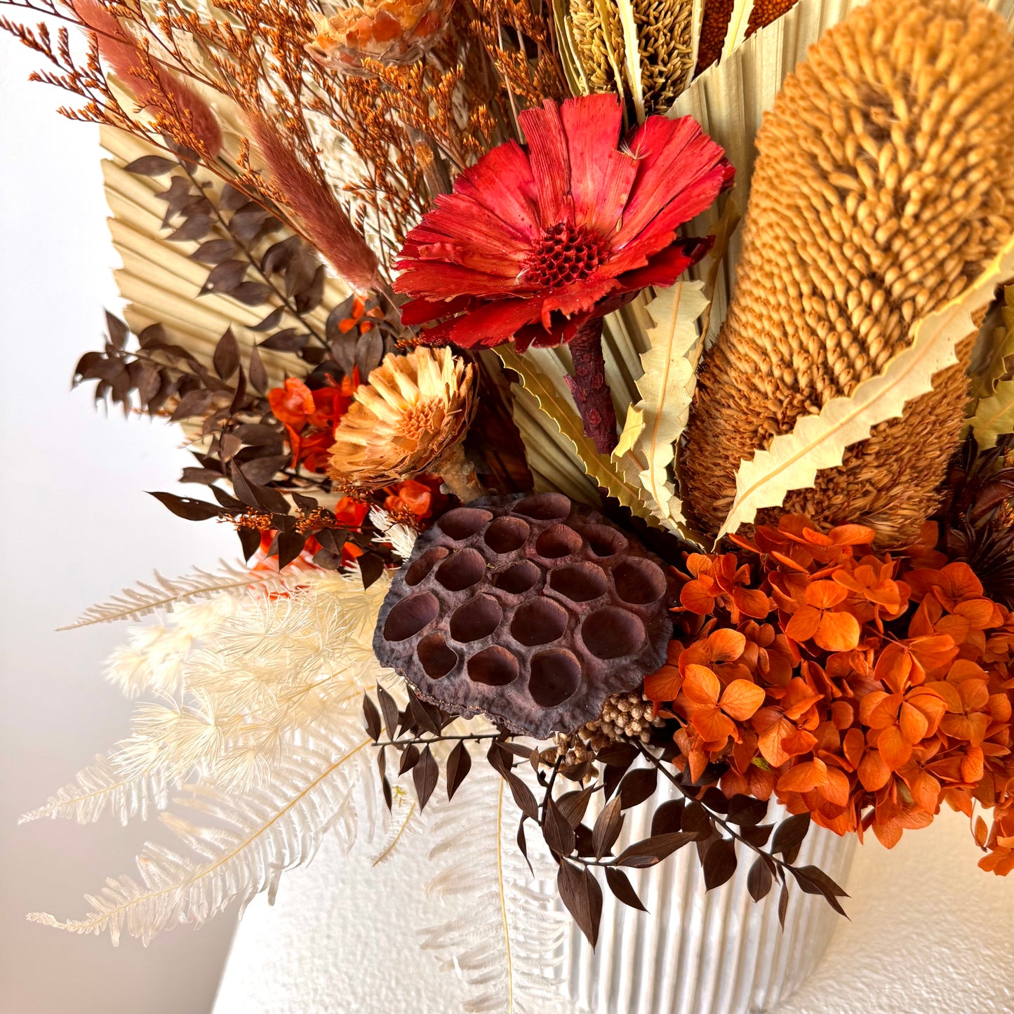 The 'Autumn' flower arrangement
