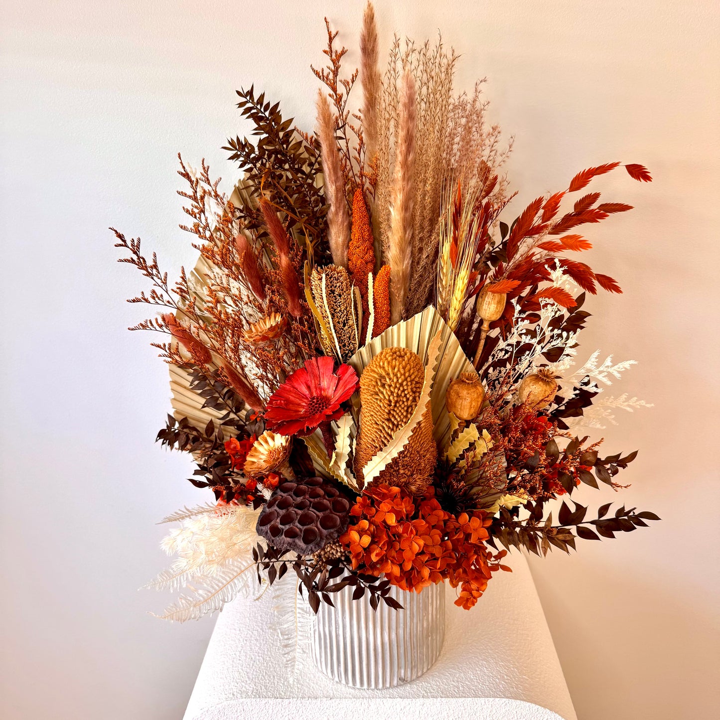 The 'Autumn' flower arrangement