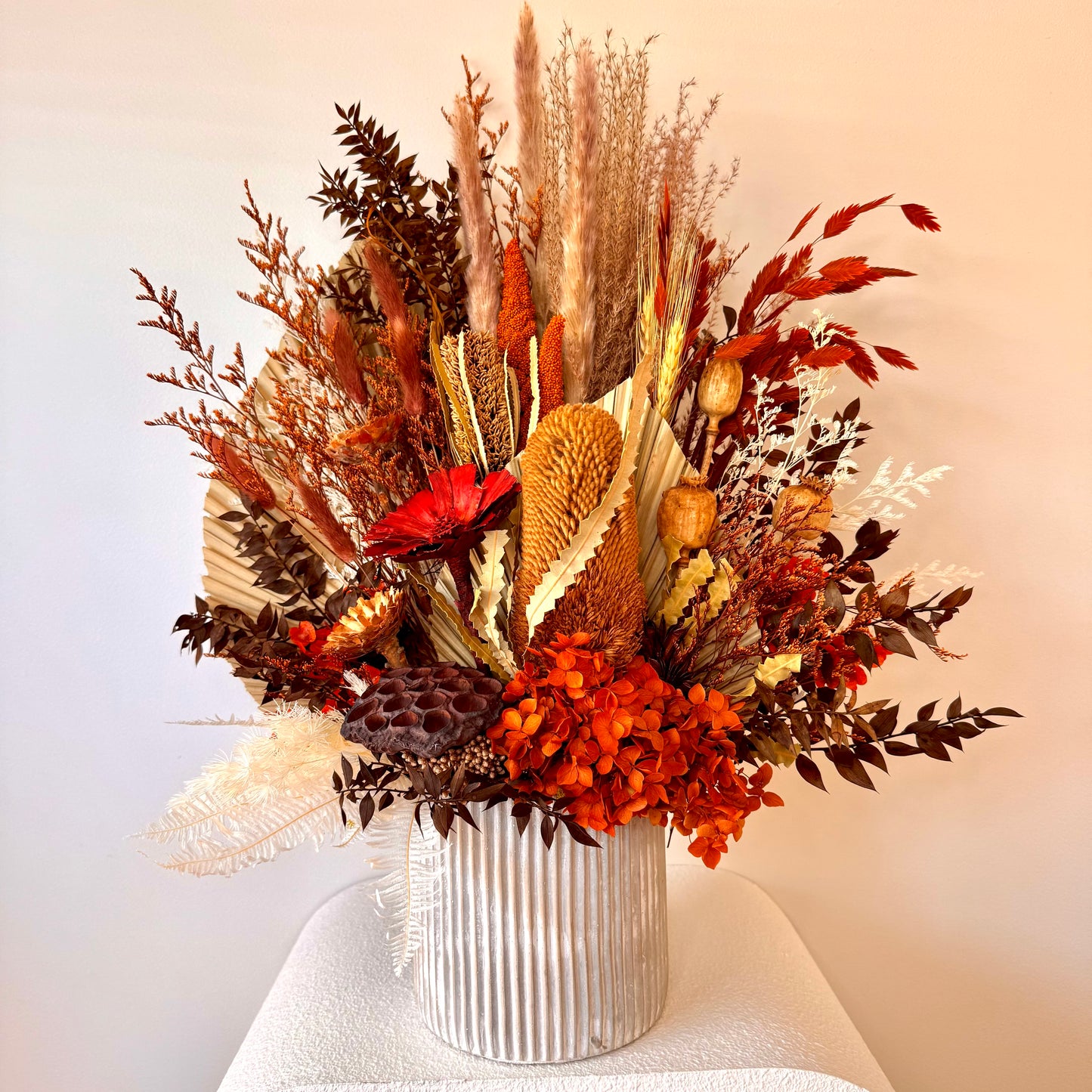 The 'Autumn' flower arrangement