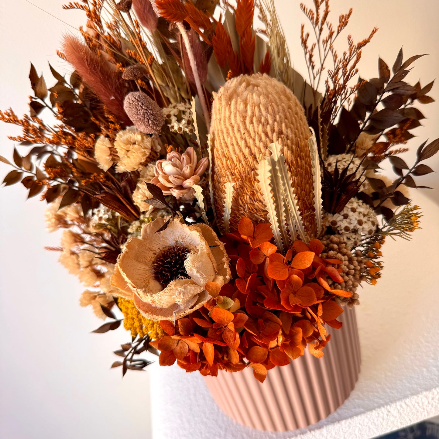 The "Rusty" flower arrangement