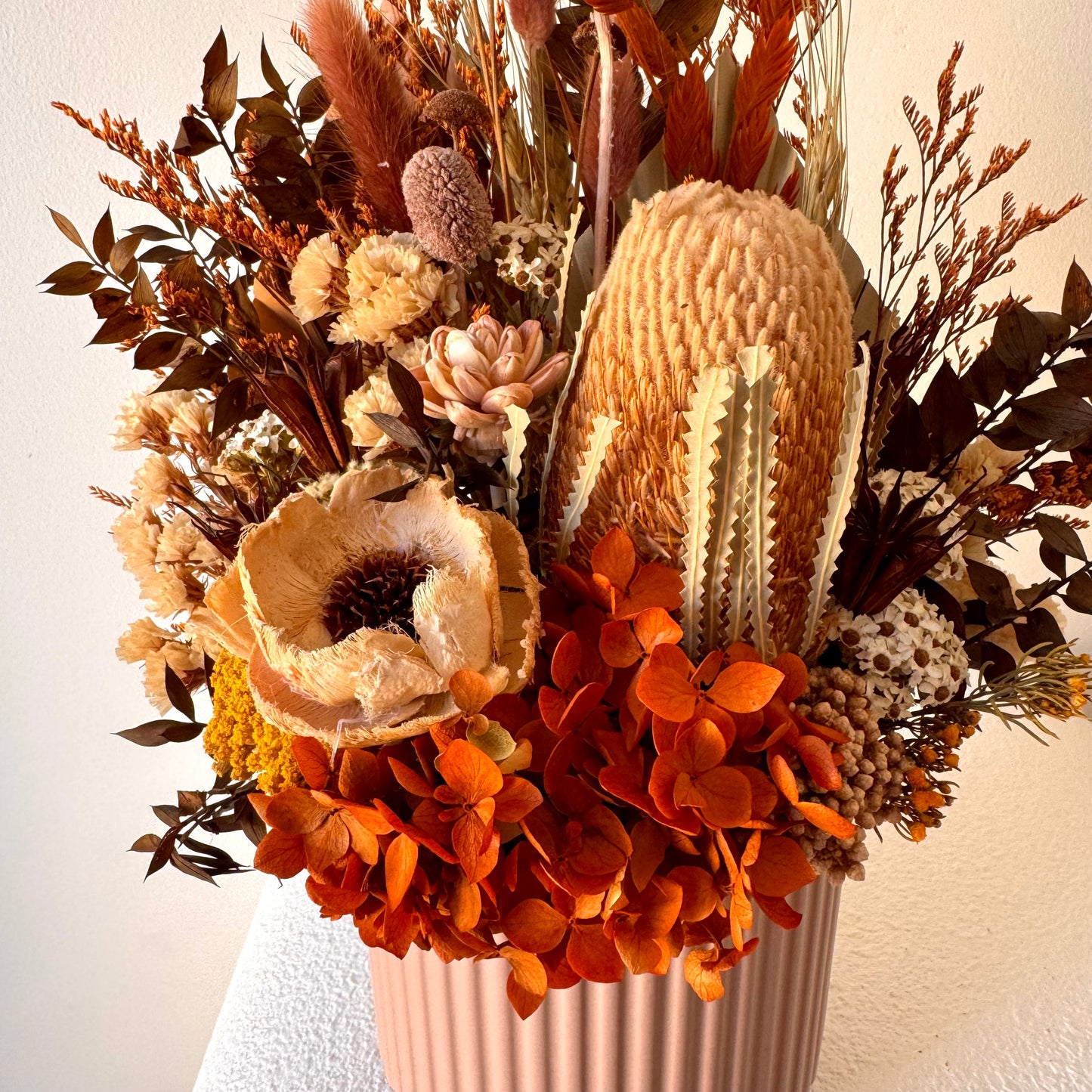 The "Rusty" flower arrangement